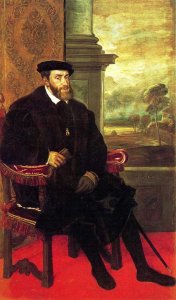 Holy Roman Emperor Charles V by Titian.
