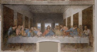 Most Famous Works Of Art: The Last Supper by Leonardo da Vinci
