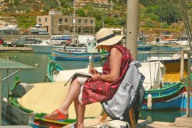 Painting Holiday in Gozo, Malta