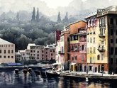 Italy Watercolor Paintings